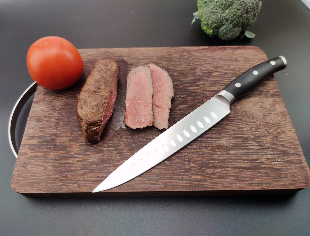 Amazon | カービングナイフとフォークセット - 8インチのカービング